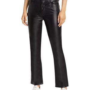 Mother The Insider Ankle Wax on Wax Off Faux Leather Pants